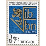 Bélgica - 1609 - 1971 25º Aniv. del FIB de Bélgica Lujo