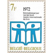 Bélgica - 1618 - 1972 Año inter. del libro Lujo