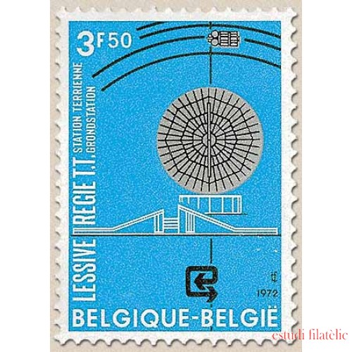 Bélgica - 1640 - 1972 Estación terrestre de comunicaciones Lessive Lujo