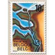 Bélgica - 1775 - 1975 Nuevo enlace Escaut-Rhin Lujo