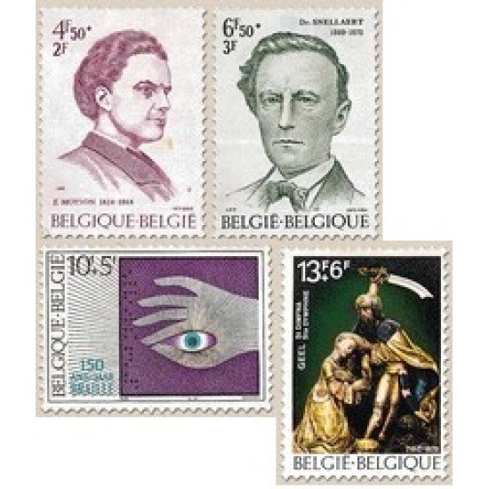 Bélgica - 1780/83 - 1975 Solidaridad Lujo Bélgica - 1780/83 - 1975 Solidaridad Lujo