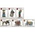 Bélgica - 1784/89 - 1975 Sorteo a favor de Themabelga Antiguos oficios belgas Lujo