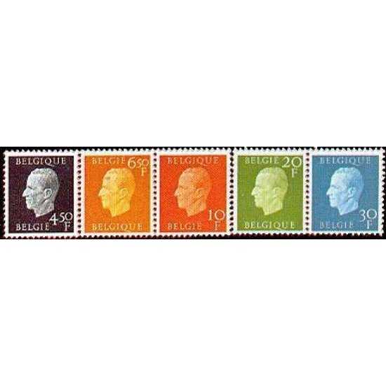 Bélgica - 1806/10 - 1976 25º Aniv. del reinado de Balbuino Lujo Bélgica - 1806/10 - 1976 25º Aniv. del reinado de Balbuino Lujo