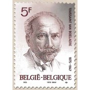 Bélgica - 1824 - 1976 100º Aniv. de Toussaint van Boelaere Retrato Lujo