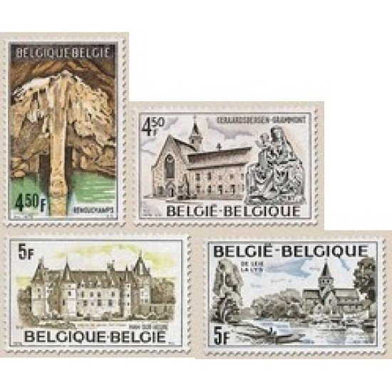 Bélgica - 1827/30 - 1976 Serie turística Lujo Bélgica - 1827/30 - 1976 Serie turística Lujo