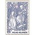 Bélgica - 1832 - 1976 Navidad Fragmento del cuadro La Natividad Lujo