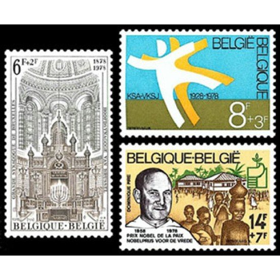 Bélgica - 1913/15 - ol - 1978 Solidaridad Aniversarios Lujo Bélgica - 1913/15 - ol - 1978 Solidaridad Aniversarios Lujo