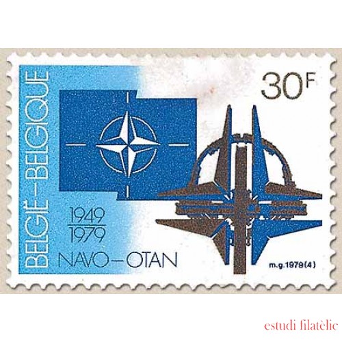 Bélgica - 1922 - 1979 30º Aniv. del tratado de la OTAN Lujo
