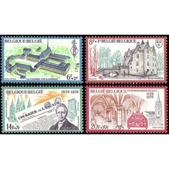 Bélgica - 1935/38 - 1979 Serie cultural Lujo Bélgica - 1935/38 - 1979 Serie cultural Lujo