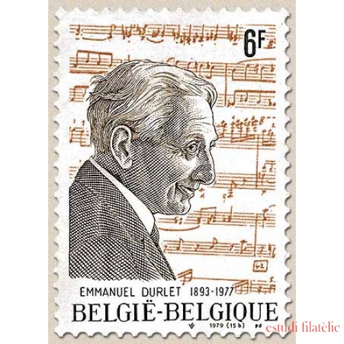 Bélgica - 1957 - 1979 Emmanuel Durlet Músico Lujo