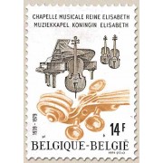 Bélgica - 1958 - 1979 40º Aniv. de la fundación Capilla musical reina Elisabeth Instrumentos Lujo