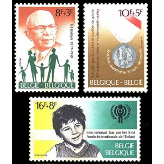 Bélgica - 1960/62 - 1979 Solidaridad Aniversarios y acontecimientos Lujo Bélgica - 1960/62 - 1979 Solidaridad Aniversarios y acontecimientos Lujo