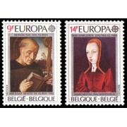 Bélgica - 1970/71 - 1980 Europa Personajes Célebres Cuadros Lujo