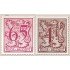 Bélgica - 1974/75 - 1980 Serie León heráldico Lujo
