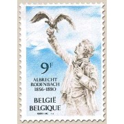 Bélgica - 1993 - 1980 100 Aniv. muerte del poeta A. Rodenbach Lujo