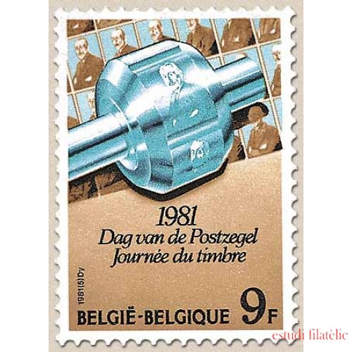 Bélgica - 2008 - 1981 Día del sello Lujo