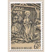 Bélgica - 2029 - 1981 Navidad Miniatrura de un libro del S XVI Nacimiento Lujo