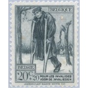 Bélgica - 220 - 1923 A favor de los inválidos de guerra MNH