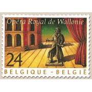 Bélgica - 2253 - 1987 20º Aniv. de la Real Ópera de Valonia Lieja Lujo
