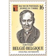 Bélgica - 2596 - 1995 Día del sello Retrato de F. De Troyer Lujo