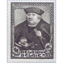 Bélgica - 410 - 1935 Expo. filatélica de Bruselas François de Tassis Fijasellos Bélgica - 410 - 1935 Expo. filatélica de Bruselas François de Tassis Fijasellos