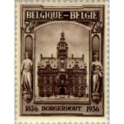 Bélgica - 436 - 1936 Expo filatélica de Borgerhout Lujo