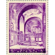 Bélgica - 477A - 1938 Por la Basílica de Koekelberg Fijasellos