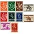 FAU5/S Bélgica  Nº 603/12  1942-43  Iconografía de St. Martín Lujo