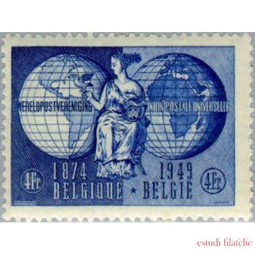 Bélgica 812 1949 75º Aniv. del UPU MH
