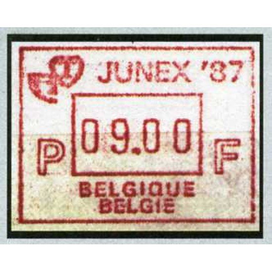 Bélgica - 15-D - 1987 JUNEX Bélgica - 15-D - 1987 JUNEX