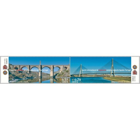España Spain Emisión Conjunta 2006 España-Portugal Puentes MNH España Spain Emisión Conjunta 2006 España-Portugal Puentes MNH