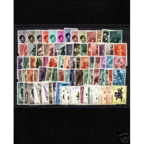 Río Muni 1960/8 Colección completa MNH