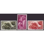 Rio Muni 32/34 1962 Día del Sello Fauna MNH
