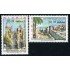 Chipre turco - 18/19 - 1976 Sellos de 1975 Monumentos Paisajes Lujo