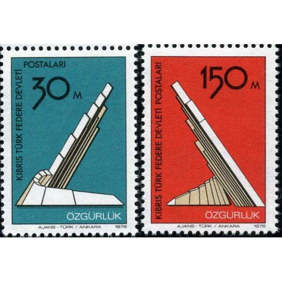 Chipre turco - 30/31 - 1976 Liberación Lujo